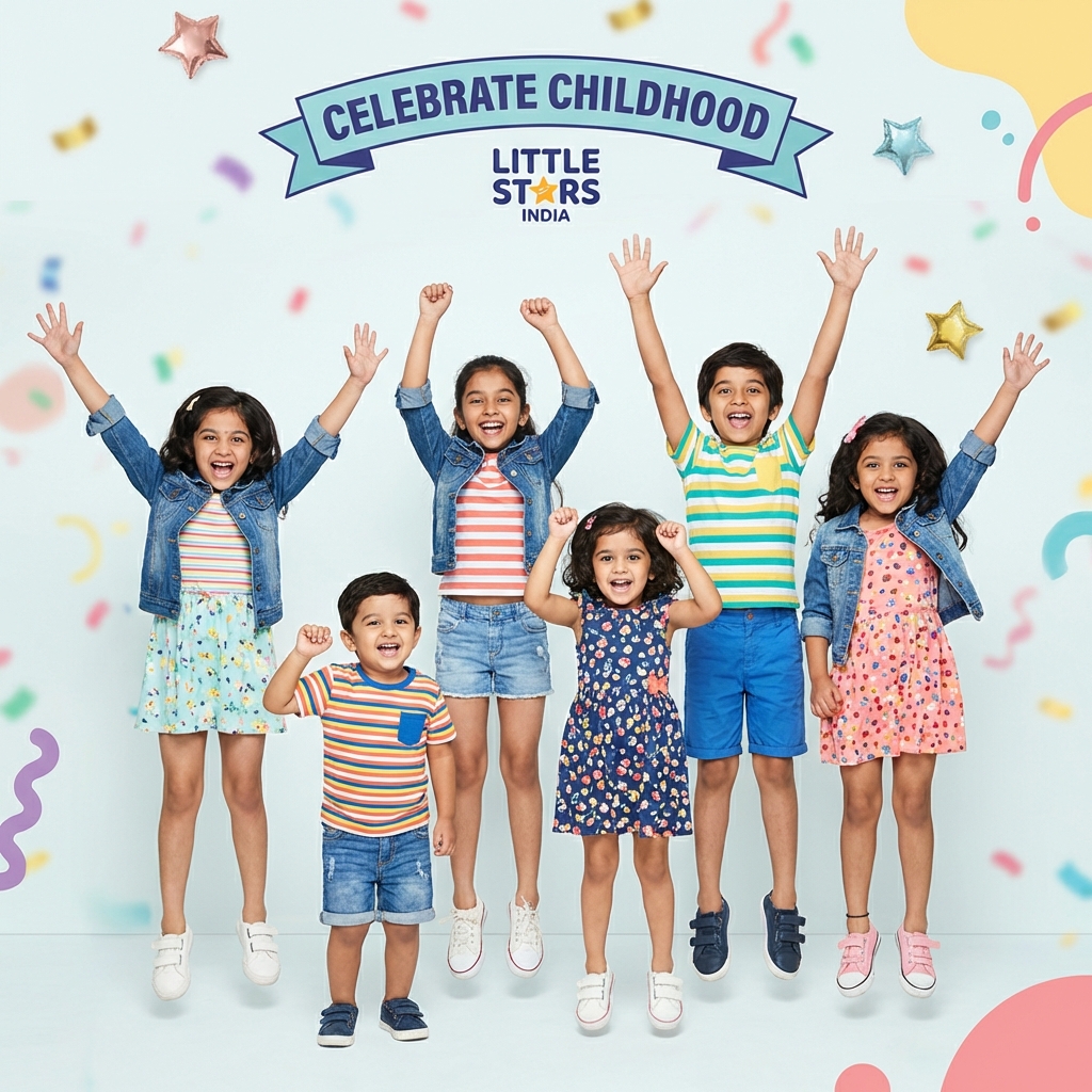 Happy Kids in Comfortable Clothes