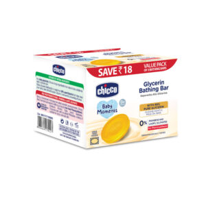 Baby Moments Glycerin Bathing Bar 75G (Pack Of 3)