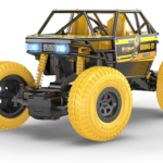 Bumble Bee Ranger App and Remote Control Car - Smoke Exhaust, 6 Wheel Drive, 2000 mAh Li-ion Rechargeable Battery, C Type USB Charging, Dual Motor