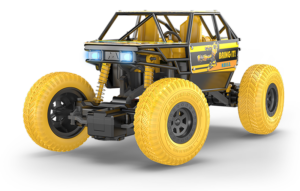 Bumble Bee Ranger App and Remote Control Car - Smoke Exhaust, 6 Wheel Drive, 2000 mAh Li-ion Rechargeable Battery, C Type USB Charging, Dual Motor