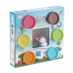 Chanak Clay Dough Creation with 6 Colourful Clay & Sculpting Figures (30gm X 6pcs)