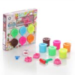 Chanak Clay Dough Creation with 6 Colourful Clay & Sculpting Figures (50gm X 6pcs)