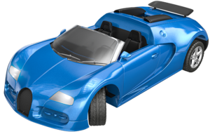 Chaser Model A - App and Remote Control Car - Aerodynamic Design, Wireless Speaker, Luminous Headlight, Up to 1 Hour Play