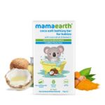 Coco Soft Bathing Bar for Babies with Coconut Oil & Turmeric for Babies - Pack of 2*75g