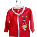 CUCUMBER Baby Girls Long Sleeve Top (for 3-6 Months) Red