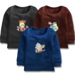 CUCUMBER Baby's Winter Wear Thermal Upper Full Sleeves Body Warmer Top Sweater