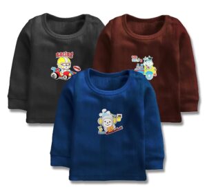 CUCUMBER Baby's Winter Wear Thermal Upper Full Sleeves Body Warmer Top Sweater