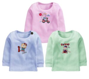 CUCUMBER Baby's Winter Wear Thermal Upper Full Sleeves Body Warmer Top Sweater