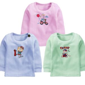 CUCUMBER Baby's Winter Wear Thermal Upper Full Sleeves Body Warmer Top Sweater