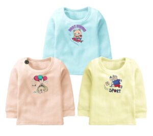 CUCUMBER Baby's Winter Wear Thermal Upper Full Sleeves Body Warmer Top Sweater