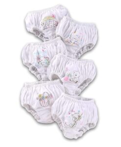 CUCUMBER Panty for Baby Boys and Baby Girls Pure Cotton Fabric Printed Panty/Briefs/Underwear(Pack of 6)