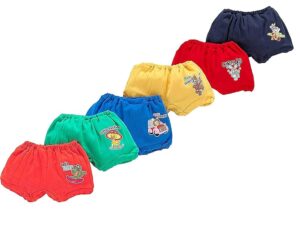 CUCUMBER Panty for Baby Boys and Baby Girls Pure Cotton Fabric Printed Panty/Bloomers/Underwear(Pack of 6)