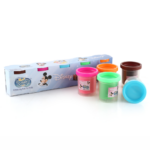 Disney Creative Dough Clay Creation with 6 Colourful Clay & Sculpting Figures (50gm X 5pcs)