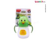 LUVLAP Clever frog Spout Sipper Cup with Easy Grip Twin Handle Bottle 210 ml 6+m Age