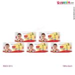 LUVLAP Moisturizing Wipes Jojoba Oil & Vitamin-E - 5Pack - 72pcs each