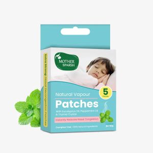 Mother Sparsh Natural Vapour Patches for Small Children - 5 Patches