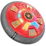 Mothership Air Football Toy for kids - Up to 1 Hour Playtime, Rainbow LED Effects, 1200 mAh Li-ion Rechargeable Battery