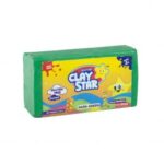 Skoodle Clay Star Dark Green Colour Clay Bar For Kids 454 gms