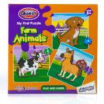 Skoodle My First Puzzle Farm Animals for 3+ Years Kids