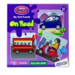 Skoodle My First Puzzle On Road for 3+ Years Kids