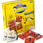 Skoodle Quest Quinto, Brain puzzle and strategy board game for children and adults