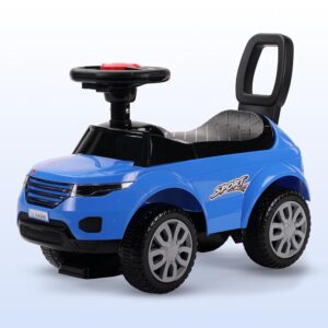 LuvLap Starlight Ride on & Car for Kids with Music & Horn Steering, Push Car for Baby with Backrest, Safety Guard, Under Seat Storage & Big Wheels, Ride on for Kids 1 to 3 Years...