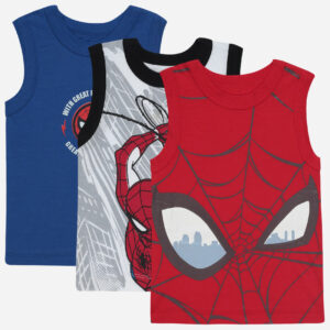 Bodycare Spiderman Boys Vest Pack Of 3