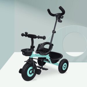 R for Rabbit Tiny Toes T20 Plus Tricycle for Kids with Rubber Wheels, Adjustable Parental Control, Seat Belt & Storage Basket | Baby Trike Cycle for 1.5 to 5 Year, Upto 25 Kg...