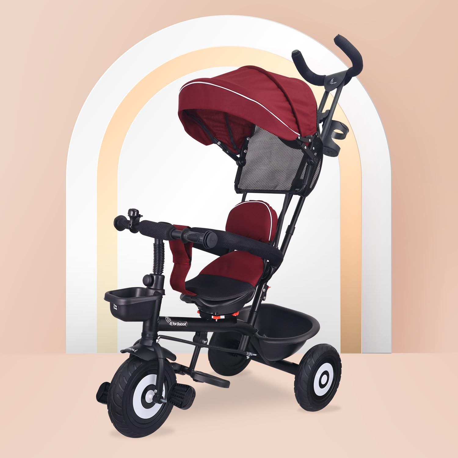 R for Rabbit Tiny Toes T40 Plus Tricycles for Kids with Premium Rubber ...