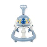 Steelbird Baby Walker With Parental Handle-Blue