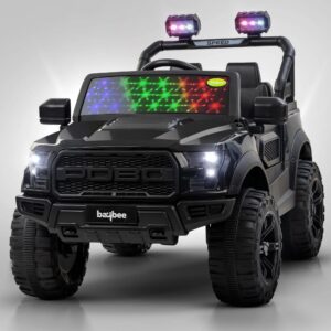 Baybee Bronco Battery Operated Jeep for Kids RGB Windshield Light & Music