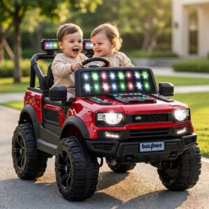 Baybee Rover Pro 4×4 Battery Operated Jeep for Kids, Ride on Toy Car (Painted)