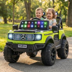 Baybee Benzie 4×4 Battery Operated Jeep for Kids, Ride on Toy Kid Car