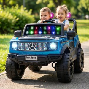 Baybee Benzie Pro 4×4 Battery Operated Jeep for Kids, Ride on Toy Kid Car