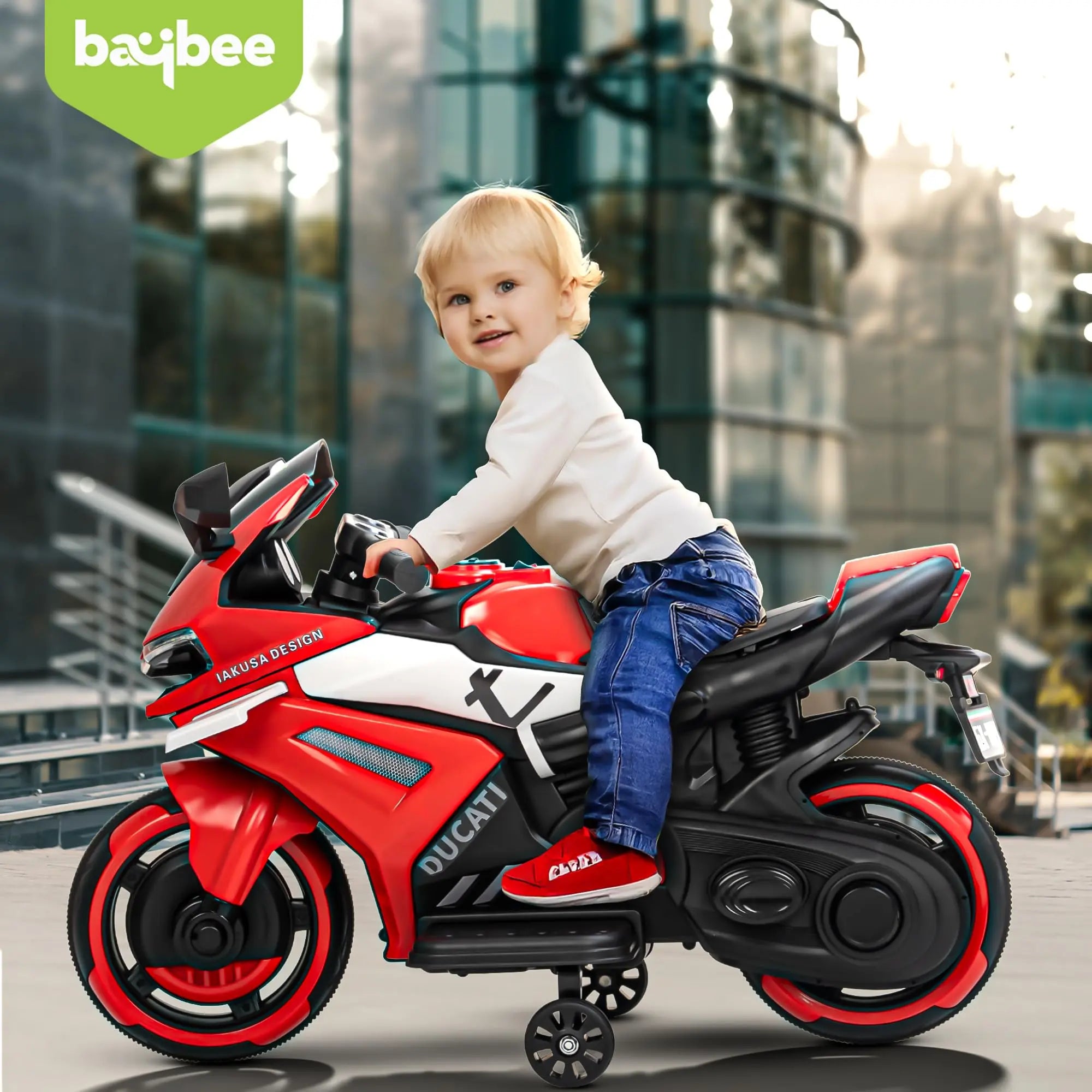 Baybee Baby Battery Operated Bike for Kids - Image 2