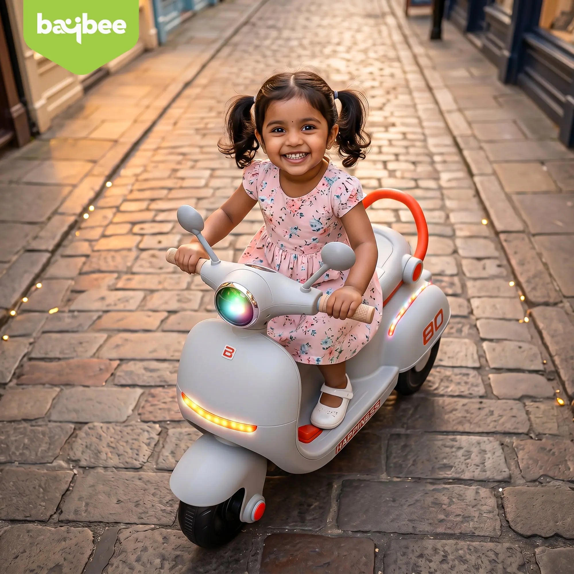 Baybee Elixo Baby Electric Scooter for Kids - Image 2