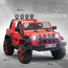 Baybee Atom Rechargeable Battery Operated Jeep for Kids - Thumbnail Image 3