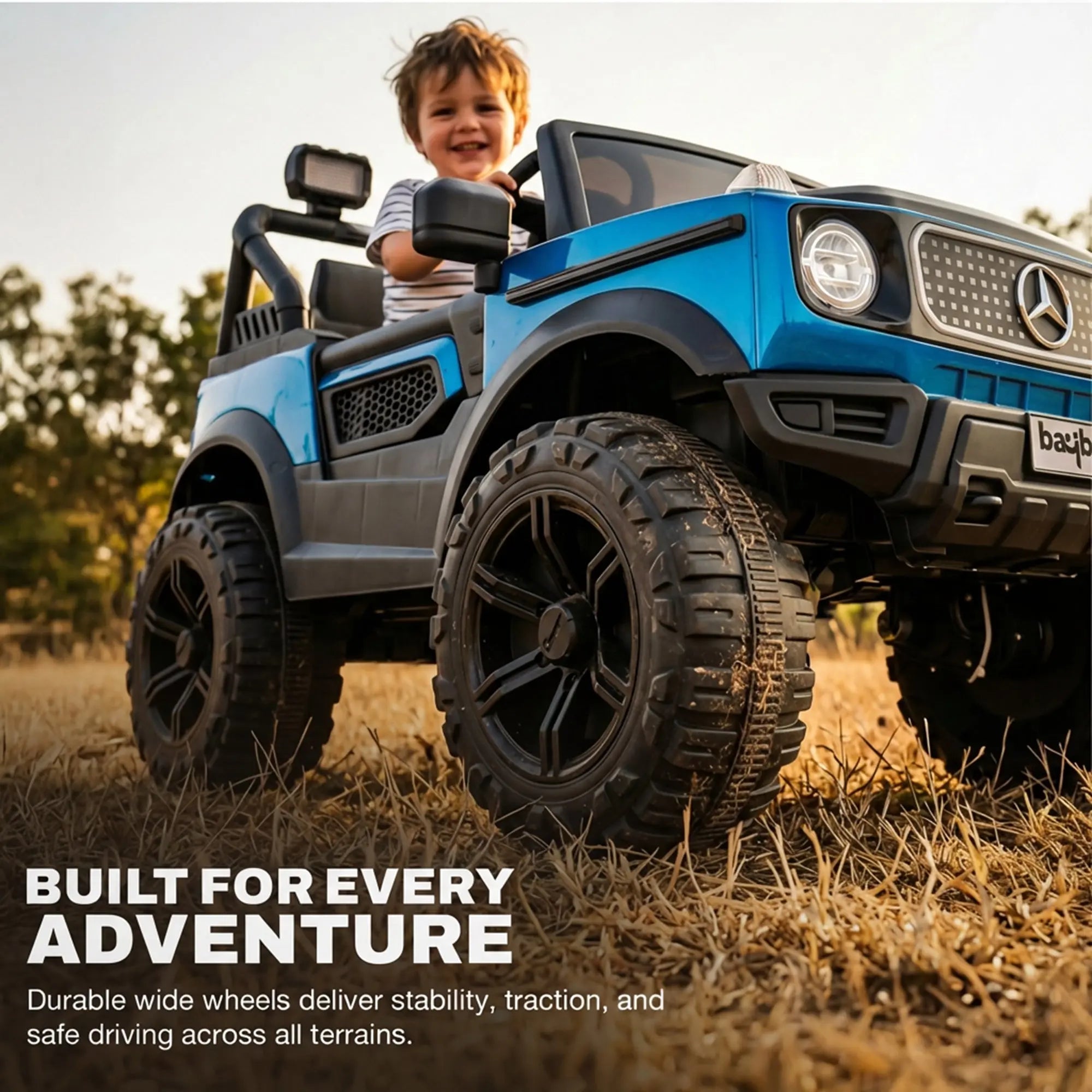 Baybee Benzie Pro 4×4 Battery Operated Jeep for Kids, Ride on Toy Kid Car - Image 5
