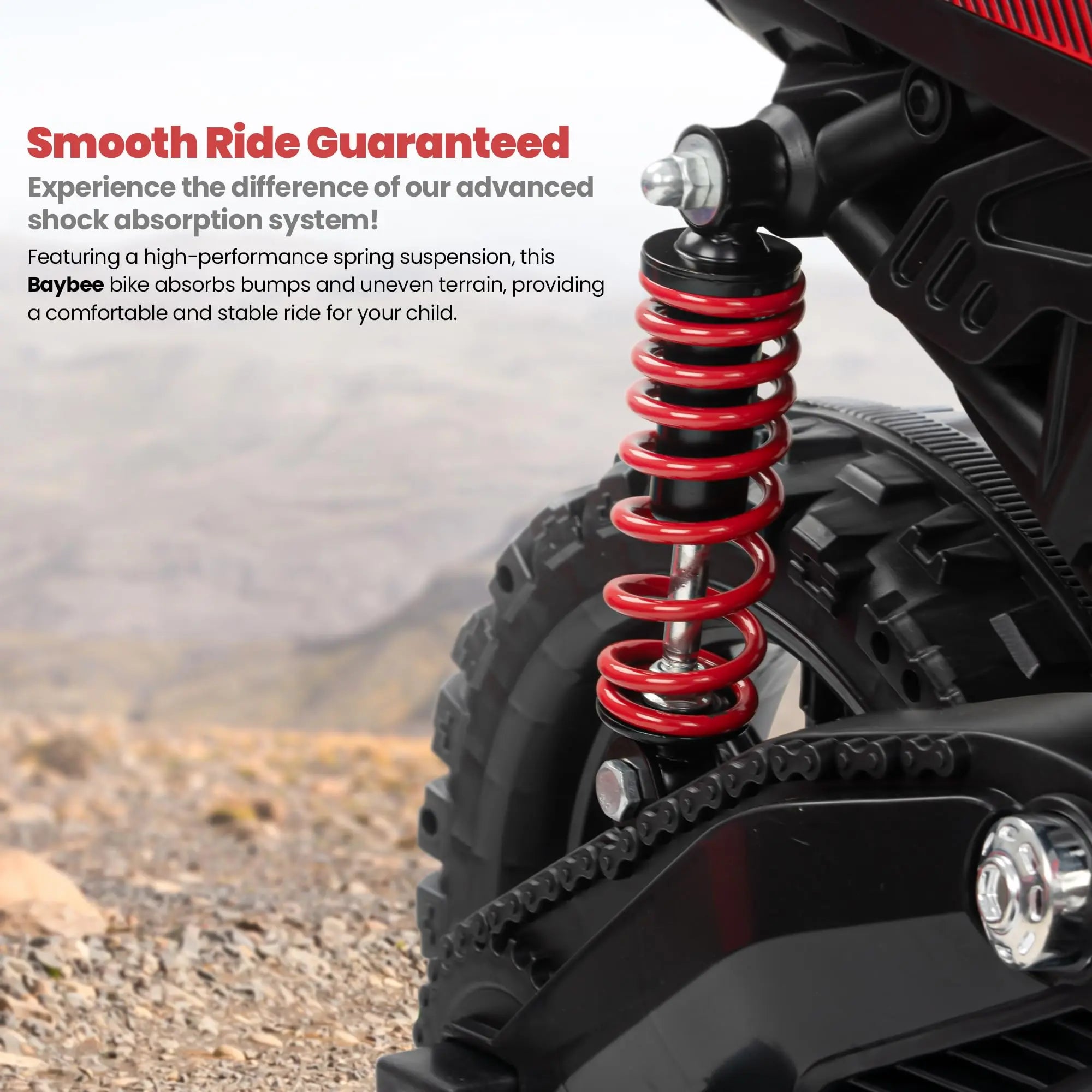 Baybee Motocross Electric Bike for Kids - Image 5