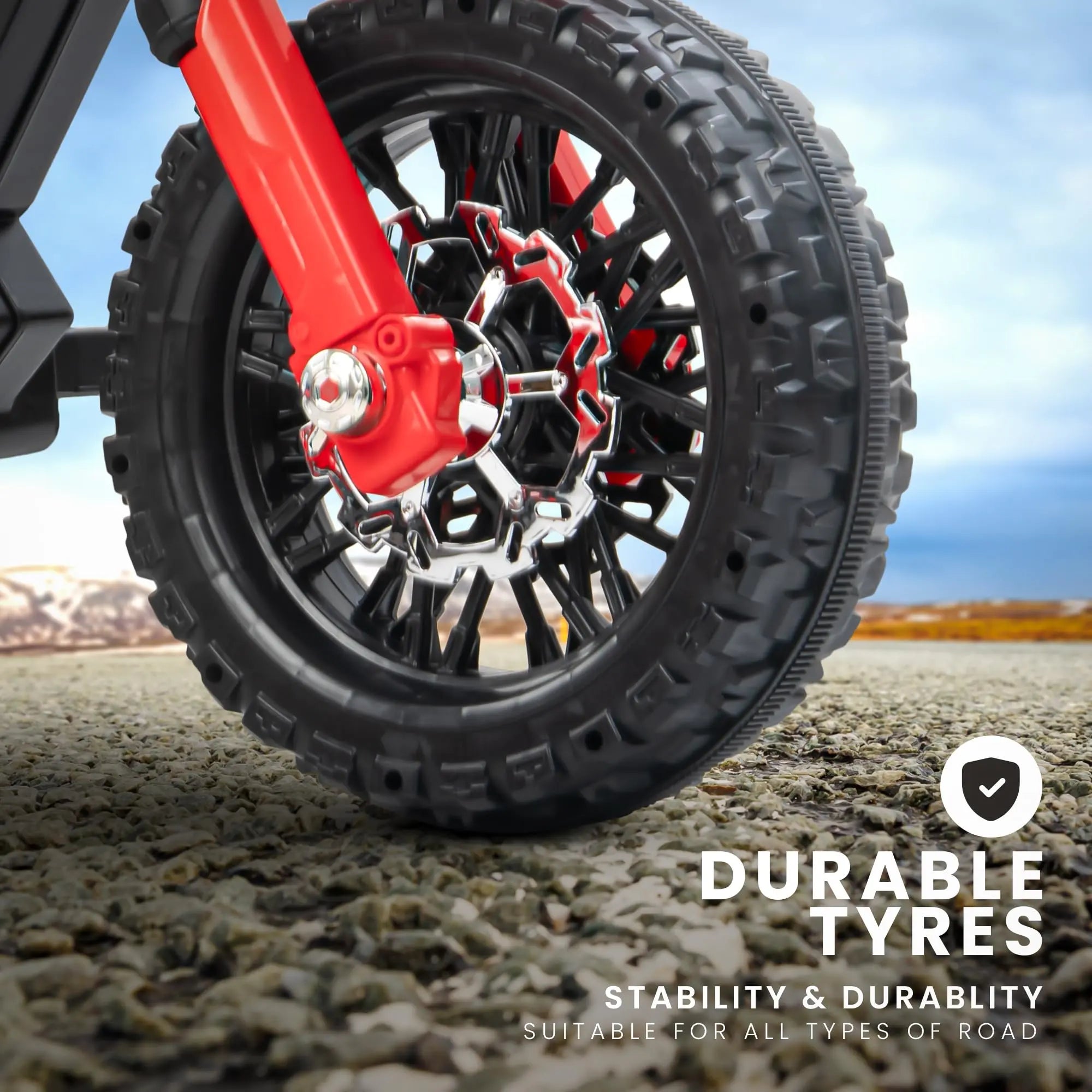 Baybee Motocross Electric Bike for Kids - Image 6