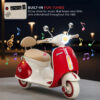 Baybee Vintage Battery Operated Bike for Kids - Thumbnail Image 6