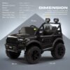 Baybee Bronco Battery Operated Jeep for Kids RGB Windshield Light & Music - Thumbnail Image 7