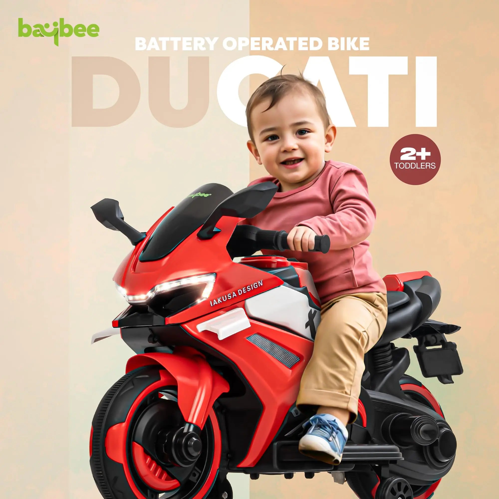 Baybee Baby Battery Operated Bike for Kids - Image 8
