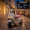 Baybee Elixo Baby Electric Scooter for Kids - Thumbnail Image 8