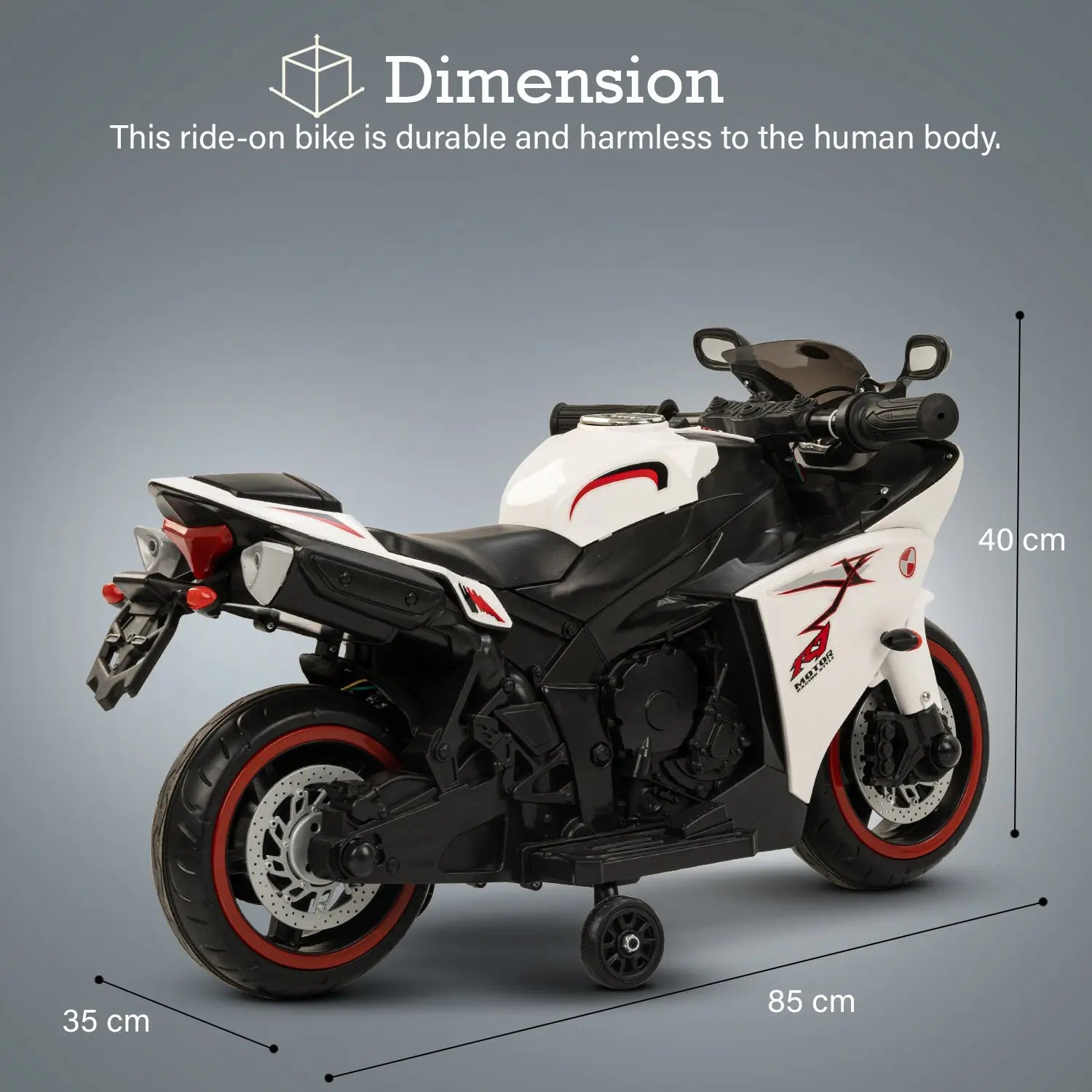 Baybee R7 Rechargeable Battery Operated Bike for Kids - Image 8