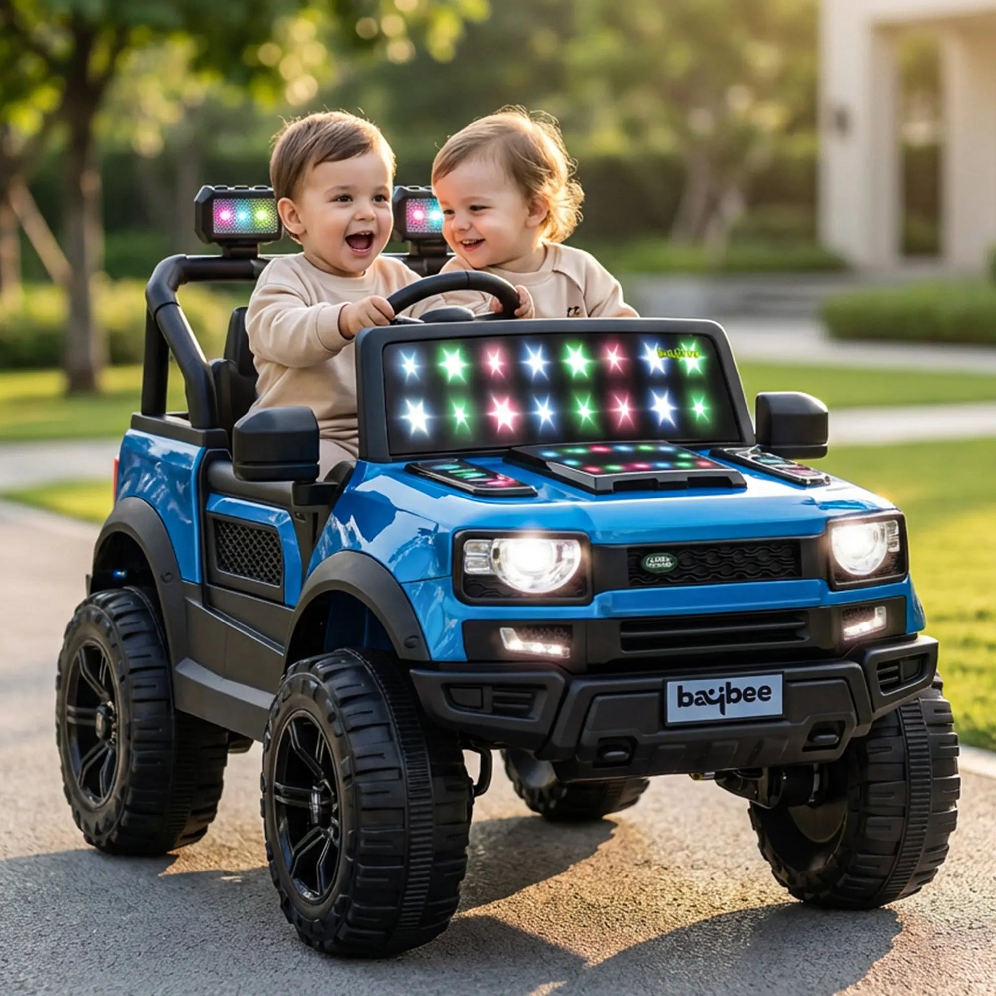 Baybee Rover Pro 4×4 Battery Operated Jeep for Kids, Ride on Toy Car (Painted) - Image 9