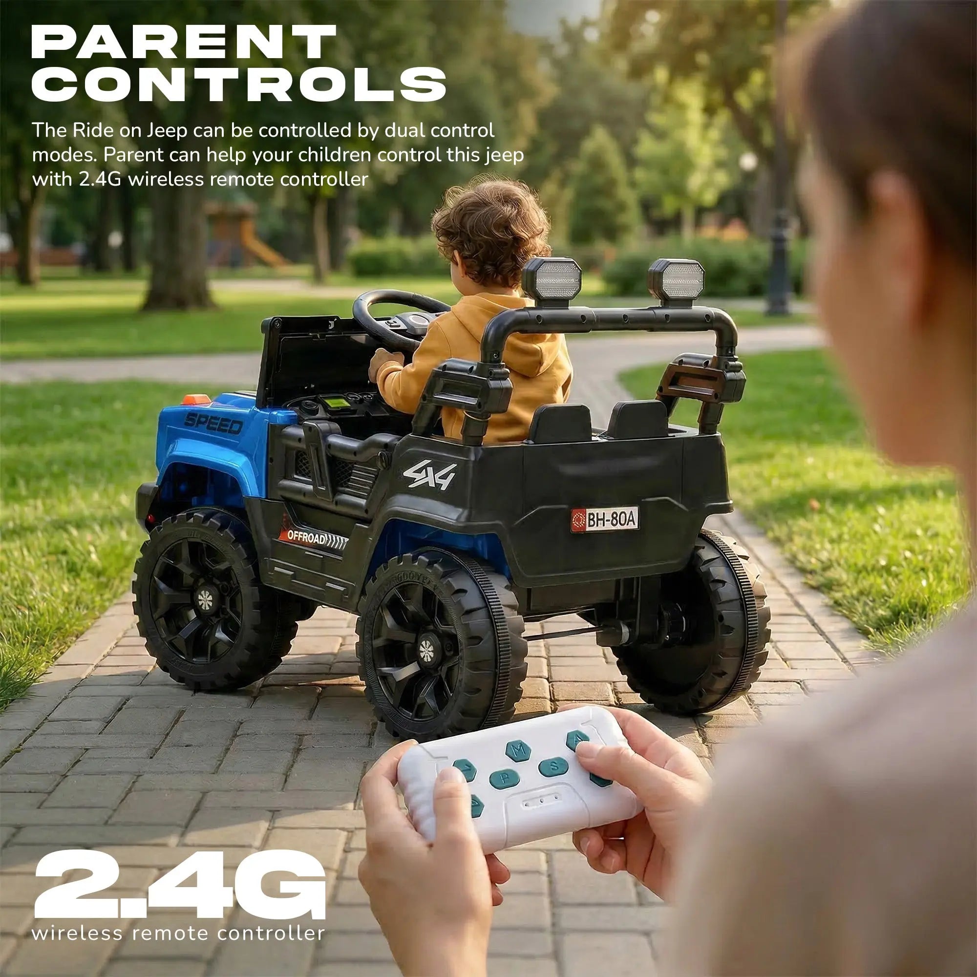 Baybee TitanX Battery Operated Jeep for Kids - Image 11