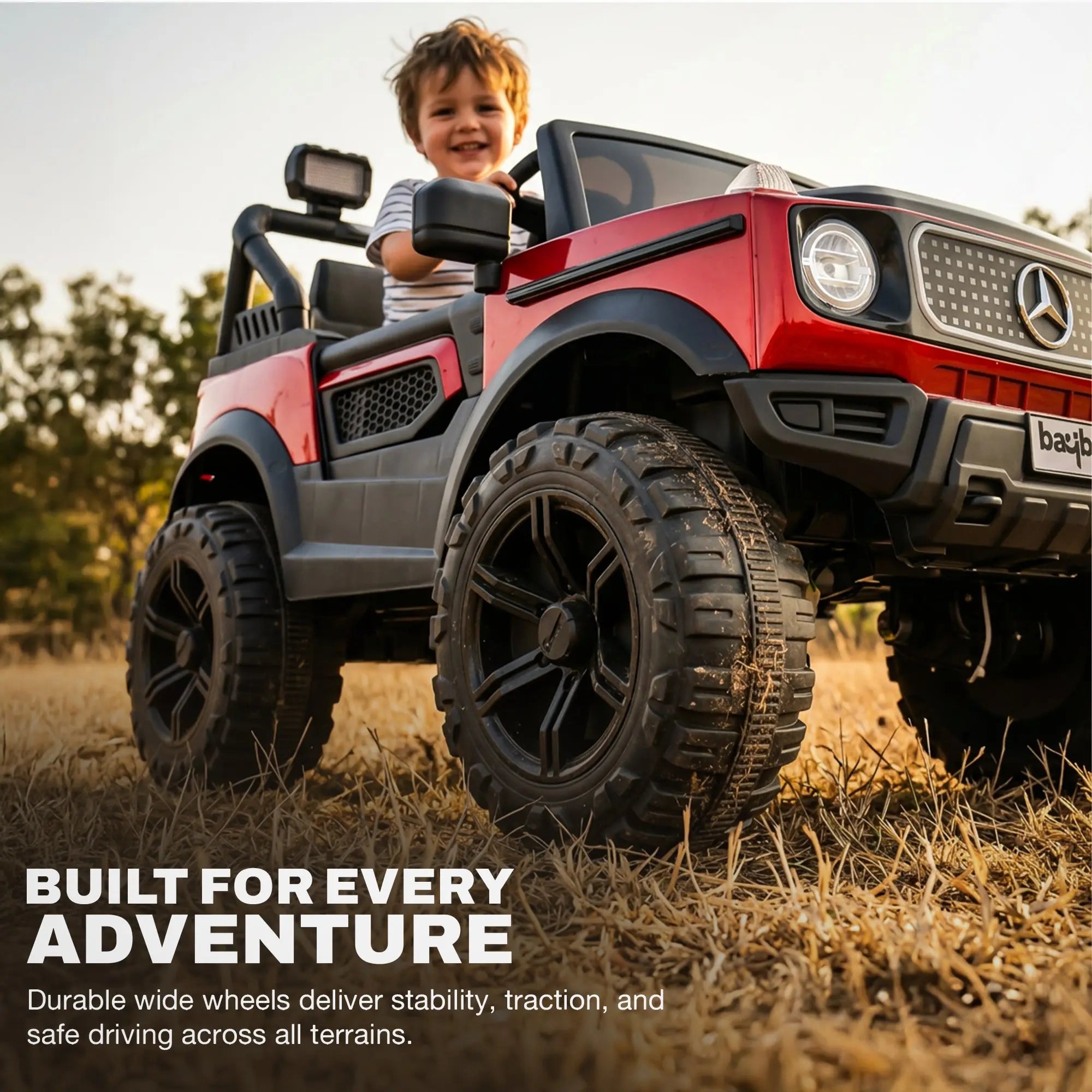 Baybee Benzie Pro 4×4 Battery Operated Jeep for Kids, Ride on Toy Kid Car - Image 12