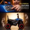 Baybee Monster ATV Rechargeable Battery Operated Electric Kids Bike - Thumbnail Image 12