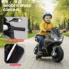 Baybee Paola Baby Battery Operated Bike for Kids with Hand Accelerator & Music - Thumbnail Image 12